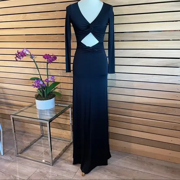 After Party/Nastygal Vintage Knot Me Cutout Dress - Picture 2 of 9